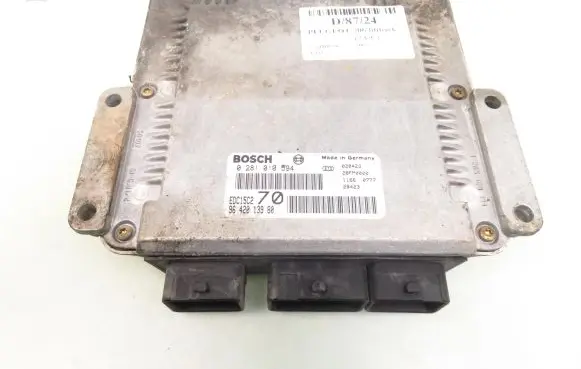 Peugeot 206 Engine control unit/module 9642013980 0281010594