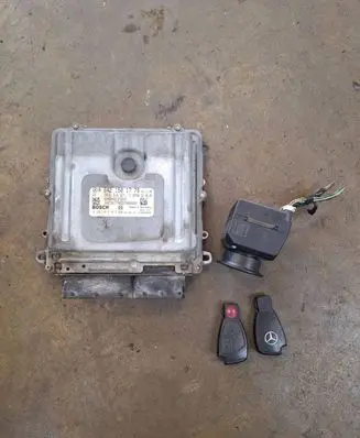 Mercedes-Benz ML W164 Engine ECU kit and lock set A6421501779 1645450708