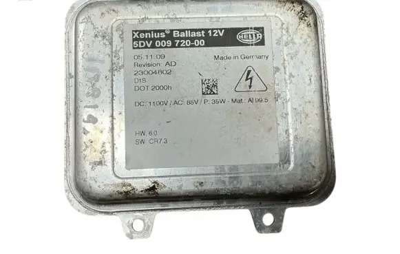 Opel Insignia A Headlight ballast module Xenon 5DV00972000 23004802 051100