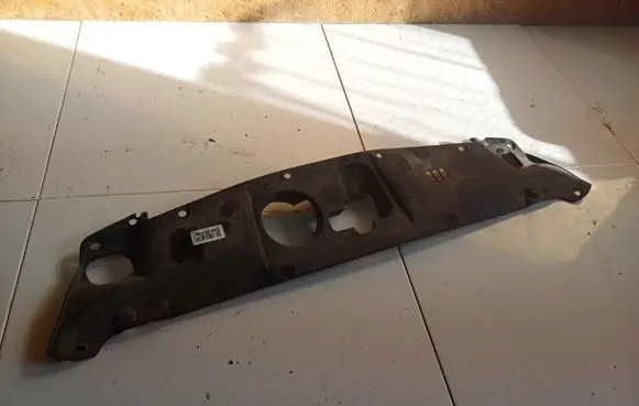 Engine bonnet/hood lock trim molding