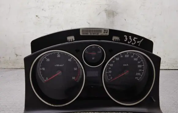 Opel Zafira B Speedometer (instrument cluster) 13225981