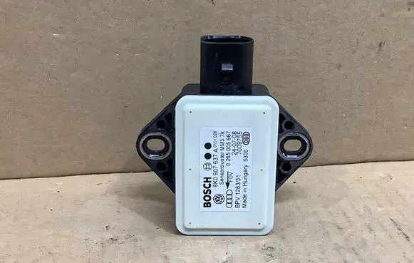 Audi A4 S4 B8 8K ESP acceleration yaw rate sensor 8K0907637A 0265005667