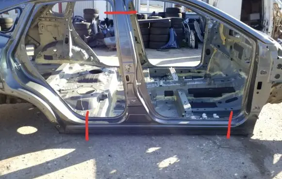 Nissan Qashqai J12 Pillar (middle) 