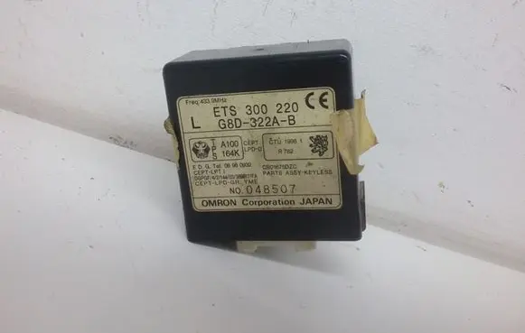 Mazda Premacy Door central lock control unit/module ETS300220 G8D322AB