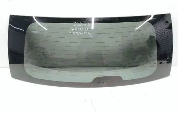 Dodge Grand Caravan Rear windscreen/windshield window 43R000147