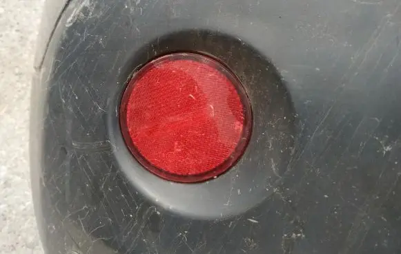 Nissan Qashqai Rear tail light reflector