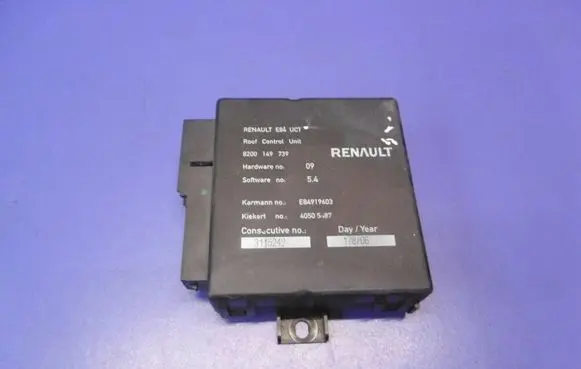 Renault Megane II Sunroof control unit/module E84919603 8200149739