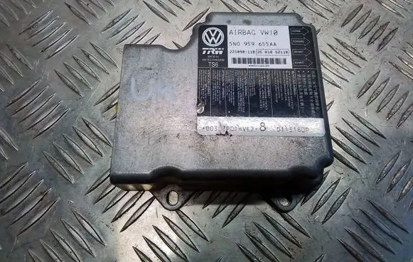Volkswagen PASSAT CC Airbag control unit/module 5N0959655AA 25H18S2118 221098118