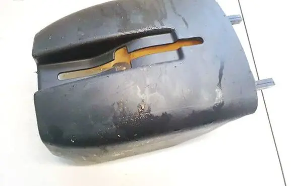 Volkswagen Touareg I Steering wheel column trim 7l6953516
