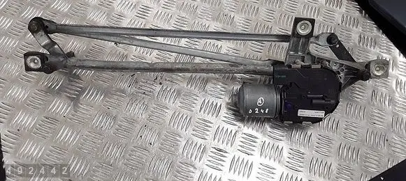 Front wiper linkage