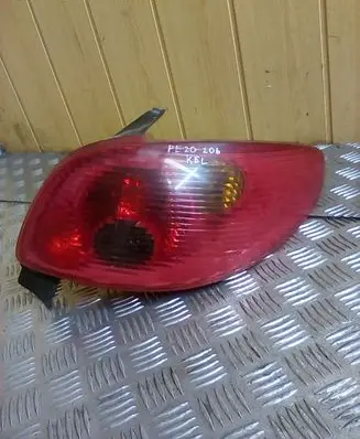 Peugeot 206 Rear/tail lights