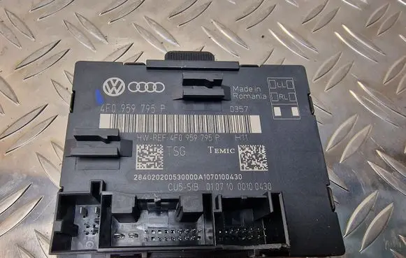 Audi A6 S6 C6 4F Door control unit/module 4F0959795P