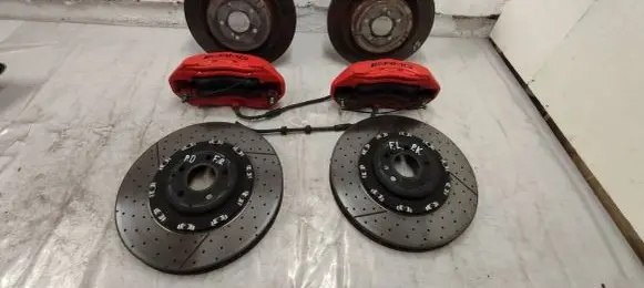 Mercedes-Benz AMG GT R190 C190 Brake discs and calipers set A2304211212 20a49504 19007