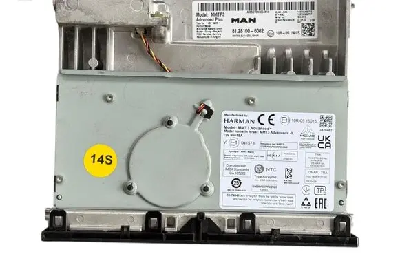 Man TGE 1gen Navigation unit CD/DVD player 81281006082
