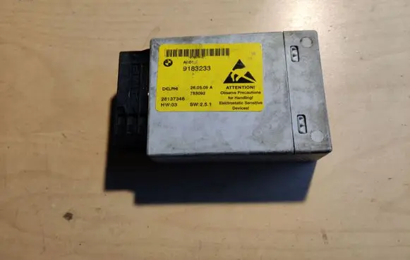 BMW 5 E60 E61 Center console control module 9183233