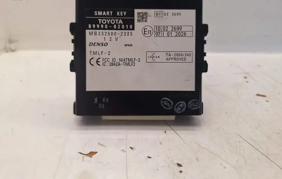Keyless (KESSY) go control unit/module