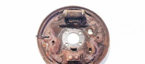 Opel Tigra B Rear brake disc plate dust cover 