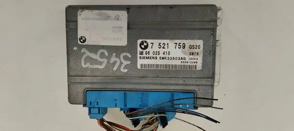 BMW 3 E46 Gearbox control unit/module 7521759 5WK33503AG 96025410