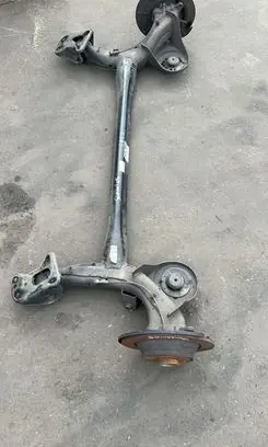 Rear axle beam
