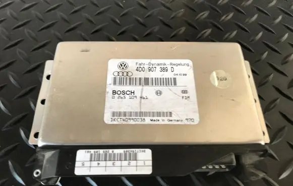 Audi A8 S8 D2 4D ESP (stability system) control unit 4D0907389D 0265109461