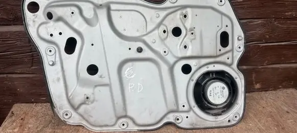 Volkswagen Touran I Front window lifting mechanism without motor 1T1837730AE