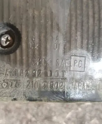 Front indicator light