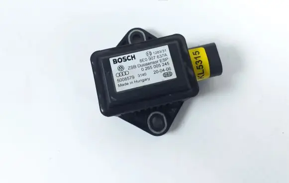 Audi A4 S4 B7 8E 8H ESP acceleration yaw rate sensor 8E0907637A KL5315