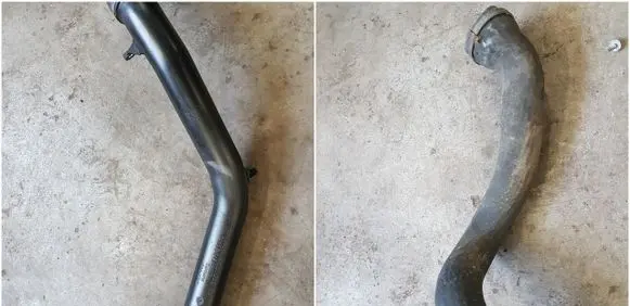 Ford Mondeo MK IV Intercooler hose/pipe