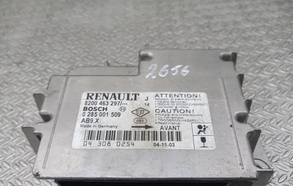 Renault Modus Airbag control unit/module 0285001509