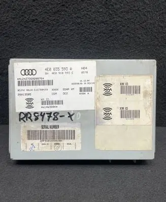Audi A8 S8 D3 4E Head unit multimedia control 4E0035593A 4E0910593E 28013505