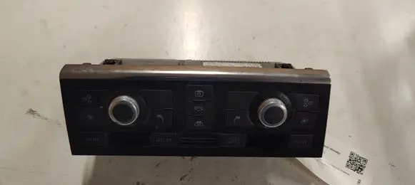 Audi A6 S6 C6 4F Climate control unit 4F1820043AG 5HB00883351 4F0910043A