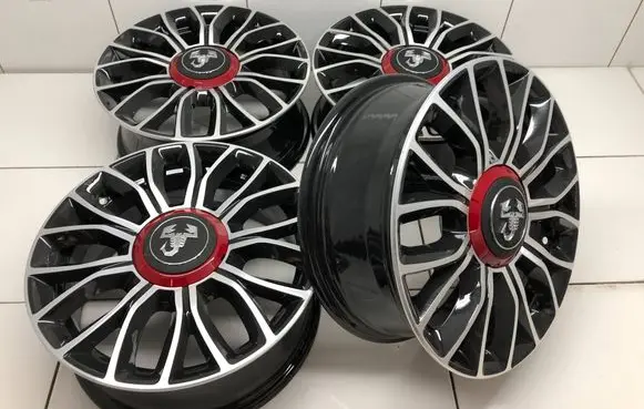 Fiat 500 Abarth R15 alloy rim 