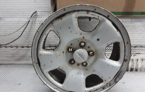 Subaru Forester SF R15 steel rim 