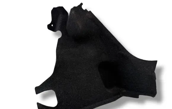 Fiat 500 Trunk/boot lower side trim panel 07356769840 C408
