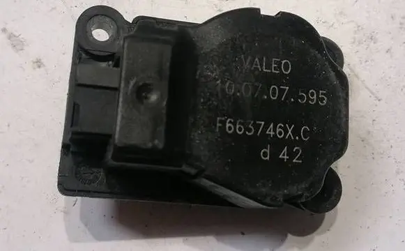 Peugeot 207 Headlight level height control switch 100707595 F663746XC