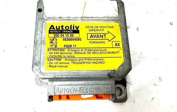 Peugeot 206 Airbag control unit/module 550541500 9636894080