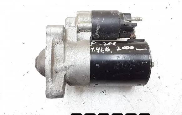 Peugeot 206 Starter motor 1400petrol 0001116003