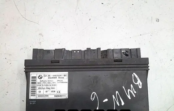 BMW 6 E63 E64 Engine control unit/module 61.35-6957528-01
