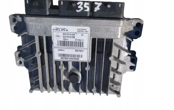 Renault Twingo III Engine ECU kit and lock set 28278521--
