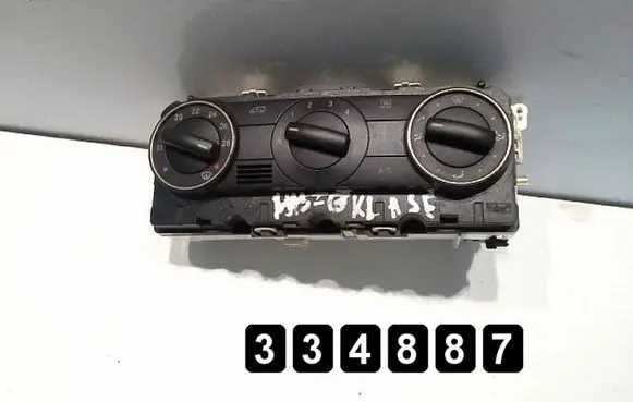 Mercedes-Benz A W169 Climate control unit A1699000900
