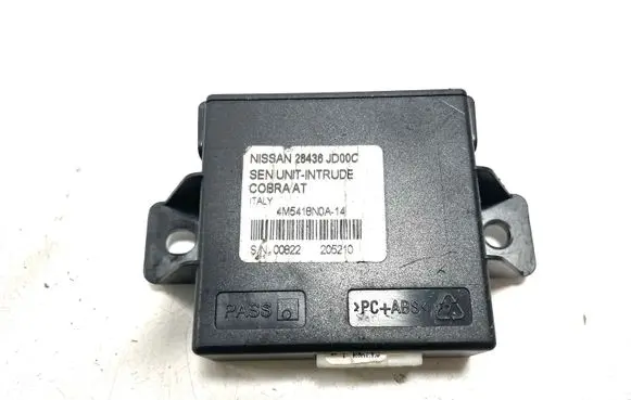 Nissan Qashqai Alarm control unit/module 28436JD00C 4M5418N0A14 205210