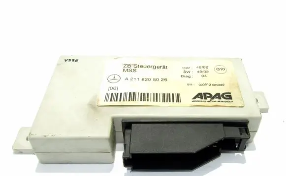 Mercedes-Benz E W211 Other control units/modules A2118205026