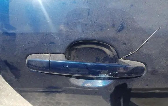 Front door exterior handle