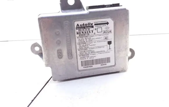 Renault Scenic II - Grand scenic II Airbag control unit/module 8200481139B 8200481139 604290400