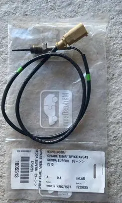 Skoda Superb B6 (3T) Exhaust gas temperature sensor 03L906088BJ T238285 42077507