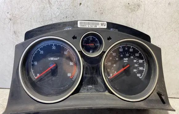 Opel Zafira B Speedometer (instrument cluster) 13308976 SW7655