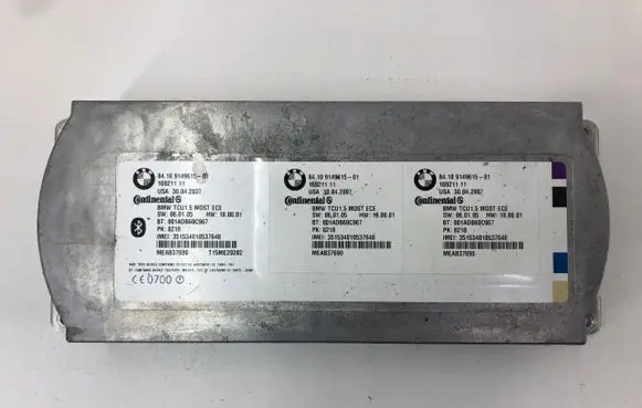 BMW 5 E60 E61 Bluetooth control unit module 