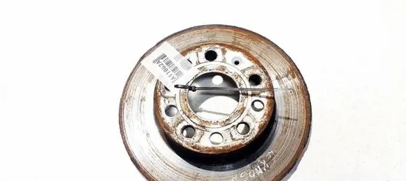 Volkswagen Touran I Rear brake disc NEVENTILIUOJAMAS