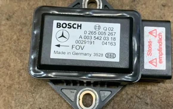 Mercedes-Benz SL R230 ESP acceleration yaw rate sensor A0035420318