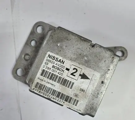 Nissan Primera Airbag control unit/module 98820AV200 0285001420 EA1203X160337